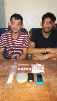 Bandar Sabu, Dua Warga Duri ditangkap Opsnal Mandau di Dua Lokasi Berbeda