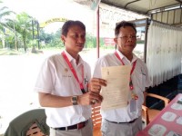 Kuasa Hukum Layangkan Permohonan Ulang BAP Kliennya  Kepada Polsek Mandau