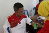 Bid Dokkes Polda Riau Gelar Rikkes Berkala di Polres Pelalawan