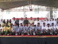 Meriahkan HUT TNI dan HUT Rohil, Kodim 0321 Rohil Gelar Lomba Vocal Group dan Baca Puisi