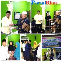 Acara safari Ramadhan yang kedua, Camat Mandau Riki Rihardi  dan rombongan