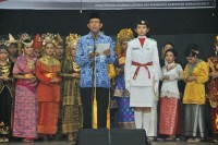 Di Guyur Hujan Deras, Upacara Peringatan Sumpah Pemuda di Pindahkan ke Gedung Kesenian