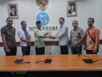 Diskominfo Inhil Kunjungi Dewan Pers di Jakarta 