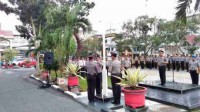 Upacara HKN, Kapolres Rohul Jadi Irup dan Berikan Penghargaan P2K
