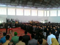 Lantik Pejabat Administrator dan Pengawas, Ini Pesan Bupati Rohil