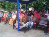 Masyrakat Antusias Dalam Menghadiri Reses Anggota DPRD Kampar Suharmi hasan