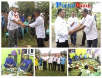 Berkunjung ke Lalang, rombongan DPMK Siak dipimpin langsung oleh Wabup