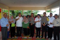 Gandeng BNI Rengat, Bupati Yopi Salurkan Ribuan Paket Sembako
