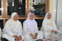 Ketua TP.PKK Labuhanbatu Hadiri Yasin Akbar se Kecamatan Rantau Selatan.