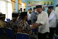 Bupati Labuhanbatu Hadiri Pembinaan Management Dan Sosialisasi Tanah Wakaf Mesjid