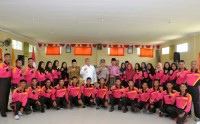 Bertemu Anggota Paskibraka, Bupati Yopi Disambut Antusias