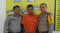 Opsnal Polsek Kampar Ringkus Pengedar Shabu-Shabu Saat Akan Transaksi Di Dermaga Desa Limau Manis