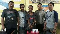 Polsek Bangkinang Barat Kampar Ringkus Pelaku Pembongkaran Rumah di Desa Salo