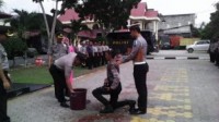 Wakapolres Rohul Sambut 20 Personil Bintara Baru