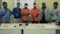 Polsek Kampar Ringkus 2 Pengedar Shabu di Air Tiris