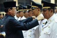 Bupati Inhil Lantik 20 Camat, Berikut Nama Dan Rinciannya