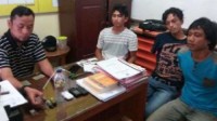 Tiga Orang Terduga Pelaku Narkotika Jenis Sabu di Rohul, Lagi-lagi di Ciduk Polisi