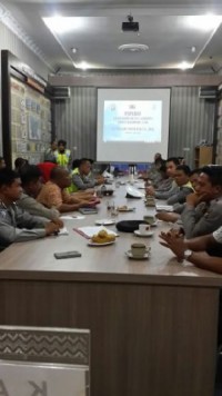 Kasat Lantas Polres Rohul Pimpin Operasi Siak 2016, Anggota Polri Jika Melanggar Akan Ditindak