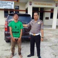 Penadah Curanmor Ditangkap Polsek Batang Gangsal