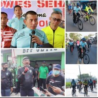 Polsek Pinggir Gencar  Giat Antisipasi Penyebaran Covid-19