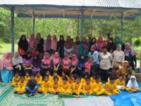 Acara perpisahan TK Bunda Karya Kecamatan Mandau Kabupaten Bengkalis Profinsi Riau