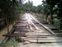 Dalam Dua Bulan Dua Melayang, Tokoh Masyarakat Pagar Mayang Minta Jembatan Sungai Juragi Dibangun