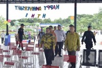 Amril Mukminin, Hadiri perayaan HUT Ke-1 Waterpark Harationica Duri