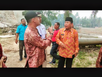 Bupati Sukiman Perjuangkan Pengadaan Rangka Baja 5 Jembatan di Rohul ke Pusat