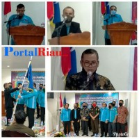 DPC GWI Rohil Dikukuhkan, Diharap Bisa Sajikan Informasi yang Baik dan Benar