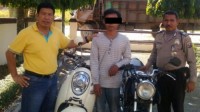 Anggota Polsek Tapung Gagalkan Aksi Curanmor dan Amankan Pelakunya