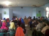 Camat Rambahsamo Buka Rakorcam BUMDes-UED SP dan  Sosialisasi Ayo Menabung
