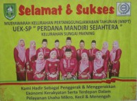 MKPT ke-8 Uek-Sp Terbaik I Kabupaten Bengkalis