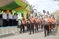 Ribuan Anggota Pramuka  Joget Bersama Bupati Rohul