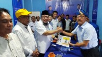 Bertempat Di Kantor Demokrat, Toni Eka Candra Sampaikan Paparan Visi-Misi Dan Filosofi