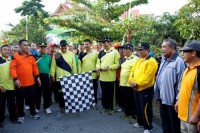 Wako Lepas Gerak Jalan Santai Amal Bhakti Kemenag ke-70