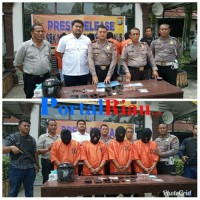 Polsek Mandau Ungkap Pelaku Curat Dengan Modus Pecah Kaca Mobil