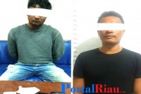 Dua Pelaku Penyalahgunaan Narkotika, Di Amankan Team Operasional Polsek Mandau 