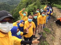 Dinkes Kampar Adakan Monitoring ke Desa Batu Sasak Dalam Mencegah Covid-19