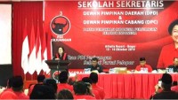Ketua Umum PDIP Megawati Soekarnoputri,Parpol Tak Gampang, Sekretaris Harus Bisa Jaga Rahasia Partai