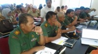 Danramil Jajaran  Kodim 0313/Kampar  Gelar Rapat Koordinasi Dan Singkronisasi Upsus Pajale 2017