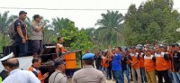Kapolres Kampar Beri Arahan Anggota KSBSI Kampar yang akan Unjukrasa KeKantor Gubernur Riau