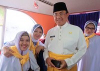 Bupati Lepas JCH kloter 4 Indragiri Hilir ke Batam
