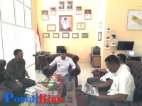 Camat Kandis Sambut Hangat Kunjungan Redaksi Portal Riau