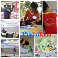 Ratusan SD di Siak, berlaga di ajang FLS2N dan O2SN