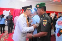Kasrem 031/Wirabima Hadiri Pelantikan Bupati dan Waki Bupati Siak di Gedung Daerah
