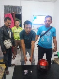 Polsek NA IX-X Kembali Tangkap Penjual Sabu