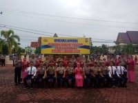 Awal Tahun 2020 Sebanyak 61 Personil Polres Bengkalis Naik Pangkat