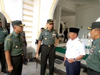 KUNJUNGAN KOMANDAN KOREM 031 WIRABIMA KOLONEL INF SONY APRIANTO SE KE KABUPATEN PELALAWAN