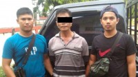 TIM GABUNGAN POLSEK TAPUNG DAN POLRES KAMPAR AMANKAN SALAH SATU SPESIALIS PENCURIAN MOBIL