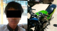 Unit Reskrim Polsek Tapung Tangkap Pelaku Curanmor di Desa Tanjung Sawit